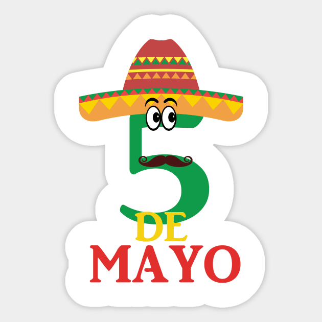 Cinco de Mayo Mexican Celebration Sticker by Fersan